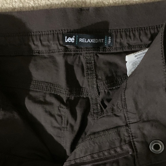 Lee Black Cargo Pants for Women 2 Pair one Black 1 Brown. $6.00 for Both - Picture 4 of 10